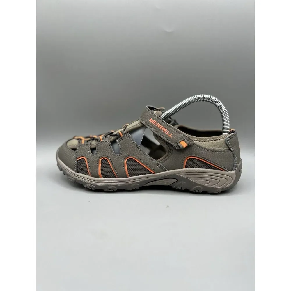MERRELL Select Fresh Sandals Womens Size 7W Tan Orange Cushion Beach Swim Casual